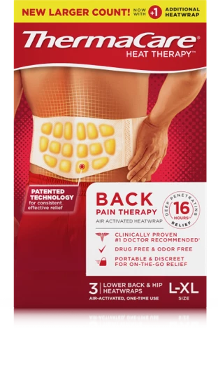 Back Pain Therapy up to 16 hours of pain relief - ThermaCare