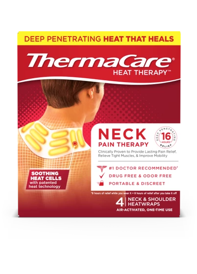 Massaging Neck and Shoulder Heat Wrap